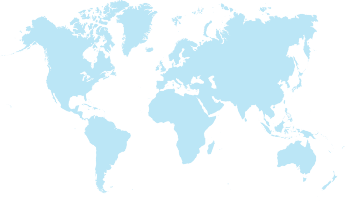 Map of job locations